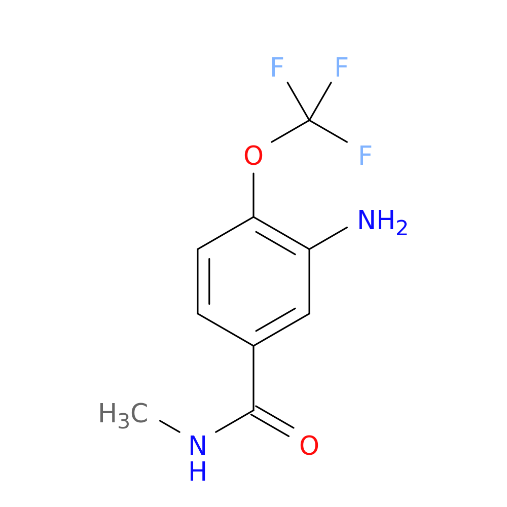 3-Amino-N-methyl-4-trifluoromethoxy-benzamide