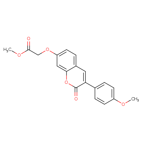 methyl 2-{[3-(4-methoxyphenyl)-2-oxo-2H-chromen-7-yl]oxy}acetate