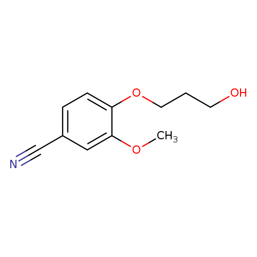 4-(3-hydroxypropoxy)-3-methoxybenzonitrile