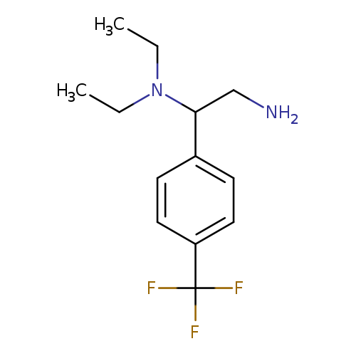 {2-amino-1-[4-(trifluoromethyl)phenyl]ethyl}diethylamine