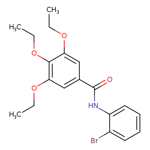 N-(2-BROMOPHENYL)-3,4,5-TRIETHOXY-BENZAMIDE