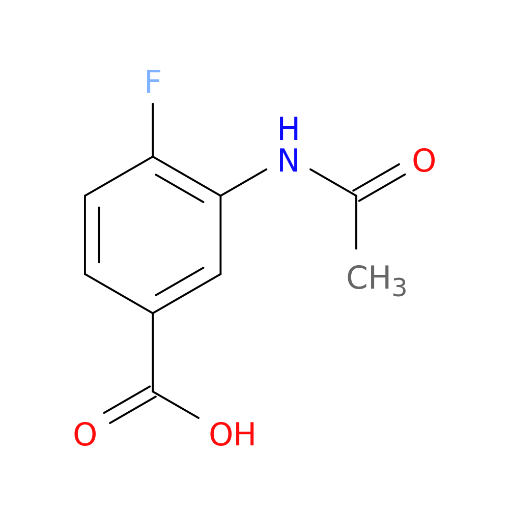 3-acetamido-4-fluorobenzoic acid