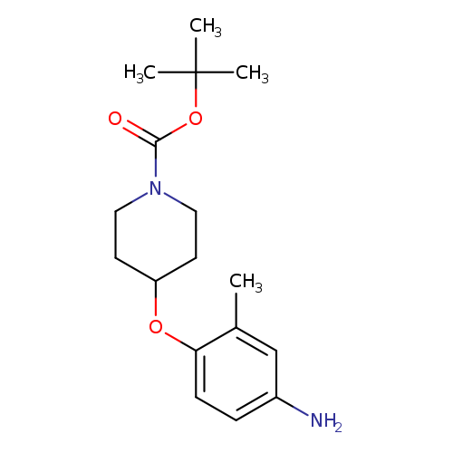 1-Piperidinecarboxylic acid, 4-(4-amino-2-methylphenoxy)-, 1,1-dimethylethyl ester