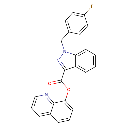 quinolin-8-yl1-(4-fluorobenzyl)-1H-indazole-3-carboxylate