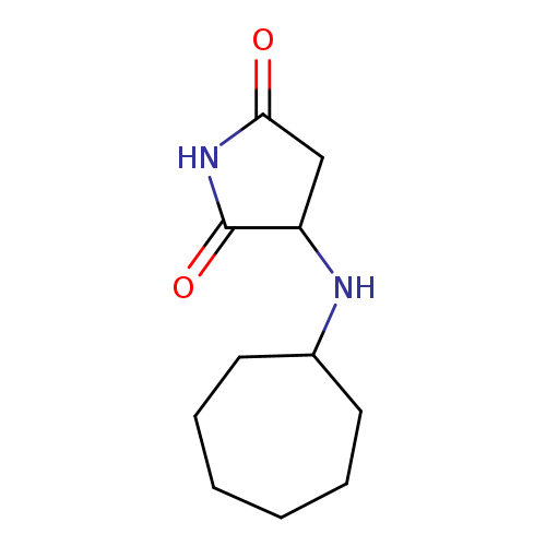 3-(Cycloheptylamino)pyrrolidine-2,5-dione