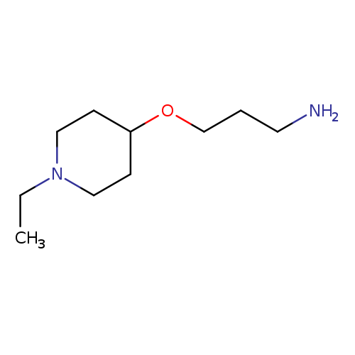 3-((1-Ethylpiperidin-4-yl)oxy)propan-1-amine