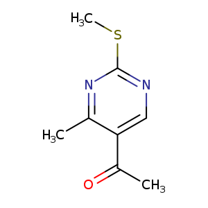 1-(4-METHYL-2-(METHYLTHIO)PYRIMIDIN-5-YL)ETHANONE