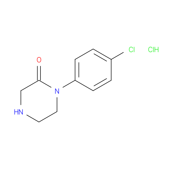 1-(4-Chlorophenyl)piperazin-2-one hydrochloride