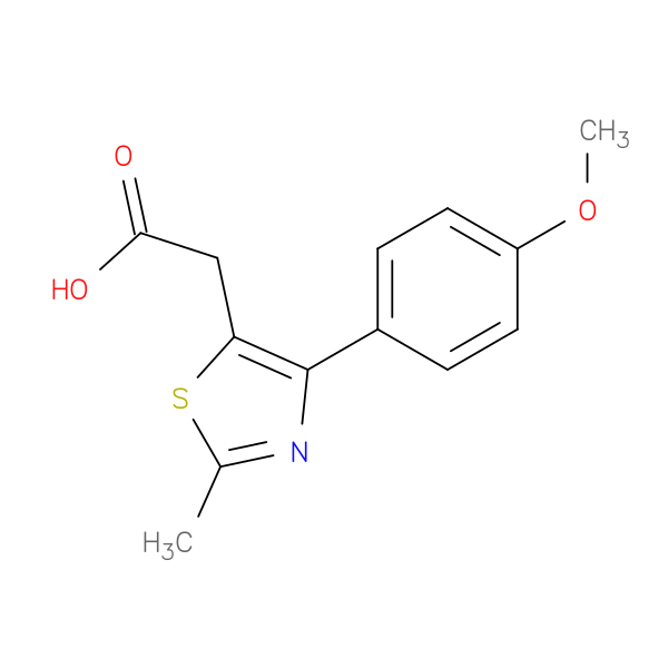 2-(4-(4-Methoxyphenyl)-2-methylthiazol-5-yl)acetic acid