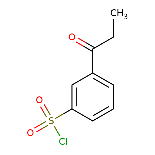 3-propanoylbenzene-1-sulfonyl chloride