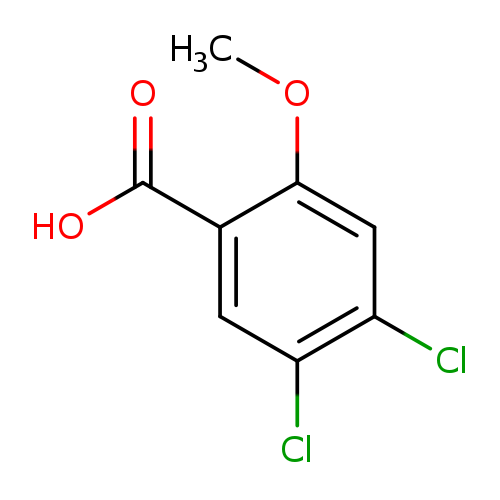 Benzoic acid, 4,5-dichloro-2-methoxy-