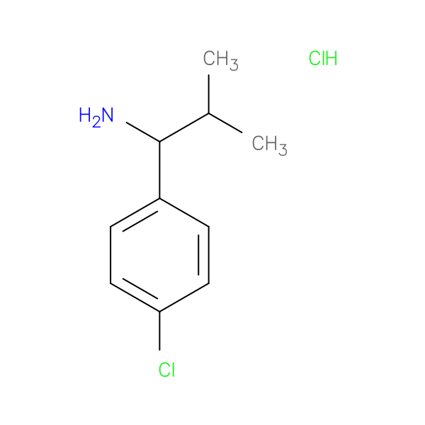 1-(4-Chlorophenyl)-2-methylpropan-1-amine hydrochloride