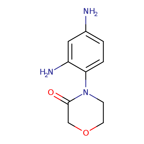 4-(2,4-diaminophenyl)morpholin-3-one