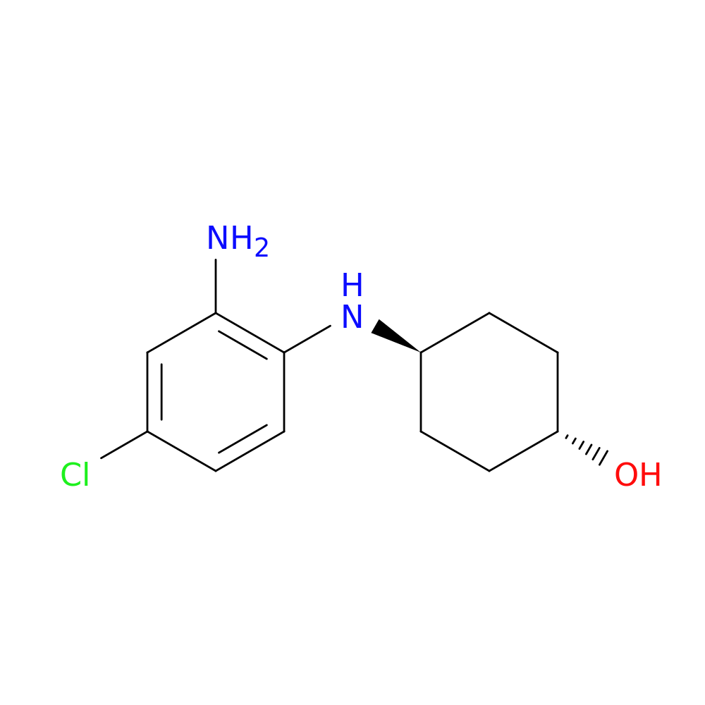 (1r,4r)-4-[(2-amino-4-chlorophenyl)amino]cyclohexan-1-ol