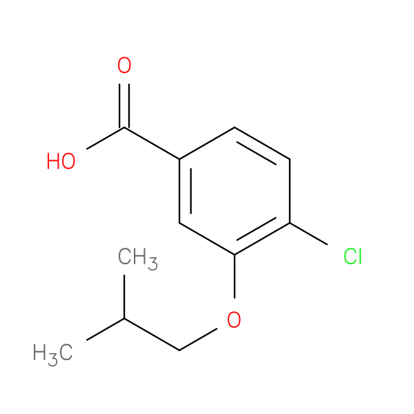 4-Chloro-3-isobutoxybenzoic acid