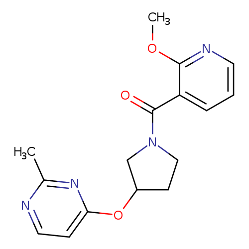 4-{[1-(2-methoxypyridine-3-carbonyl)pyrrolidin-3-yl]oxy}-2-methylpyrimidine
