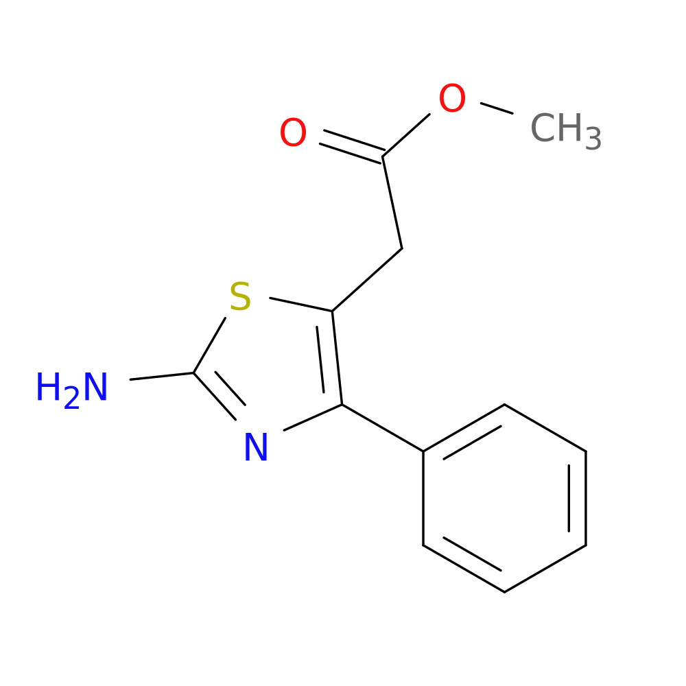 Methyl 2-(2-amino-4-phenylthiazol-5-yl)acetate