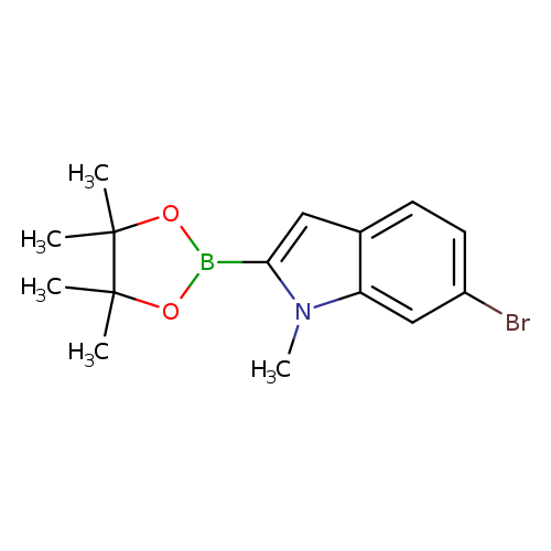 6-Bromo-1-methyl-2-(4,4,5,5-tetramethyl-1,3,2-dioxaborolan-2-yl)-indole