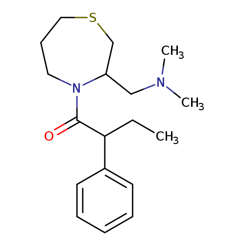 1-{3-[(dimethylamino)methyl]-1,4-thiazepan-4-yl}-2-phenylbutan-1-one