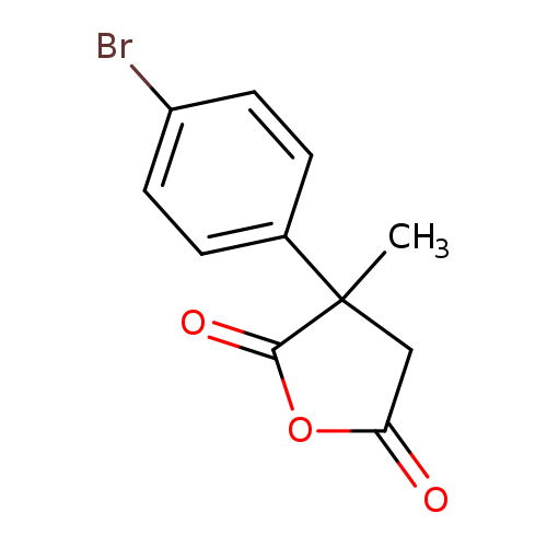 3-(4-bromophenyl)-3-methyloxolane-2,5-dione