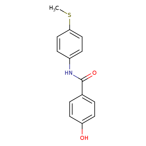 4-hydroxy-N-[4-(methylsulfanyl)phenyl]benzamide