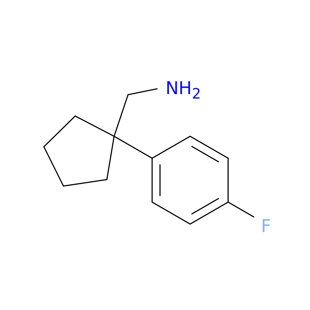 1-(4-Fluorophenyl)cyclopentanemethanamine