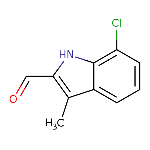 7-Chloro-3-methyl-1h-indole-2-carbaldehyde