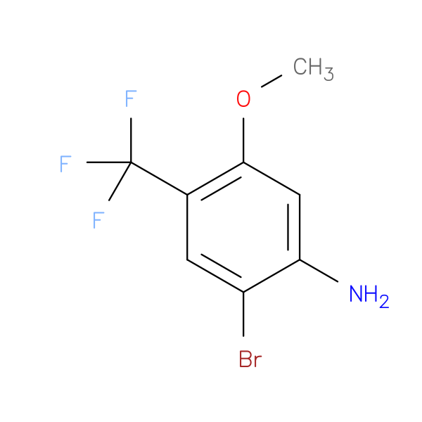 2-Bromo-5-methoxy-4-(trifluoromethyl)aniline