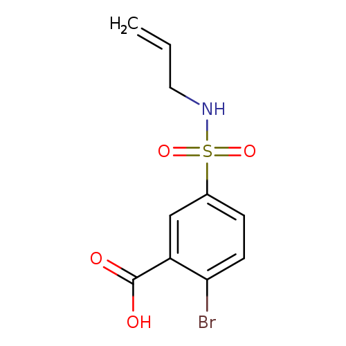2-bromo-5-[(prop-2-en-1-yl)sulfamoyl]benzoic acid