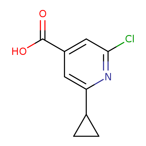 2-Chloro-6-cyclopropylpyridine-4-carboxylic acid