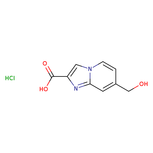 7-(hydroxymethyl)imidazo[1,2-a]pyridine-2-carboxylic acid hydrochloride