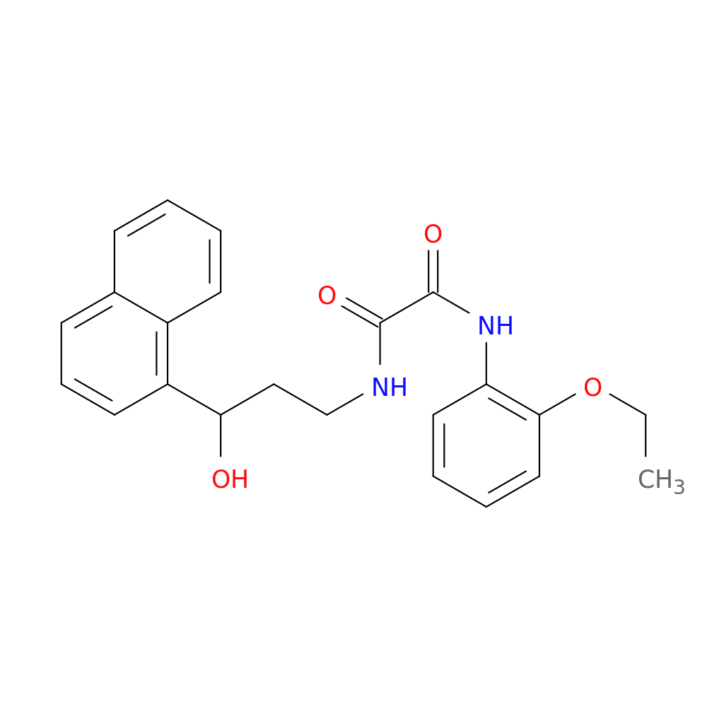 N'-(2-ethoxyphenyl)-N-[3-hydroxy-3-(naphthalen-1-yl)propyl]ethanediamide