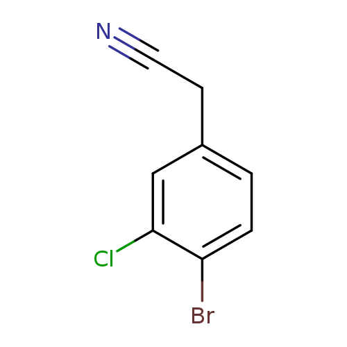 Benzeneacetonitrile, 4-bromo-3-chloro-