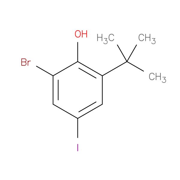 2-Bromo-6-(tert-butyl)-4-iodophenol