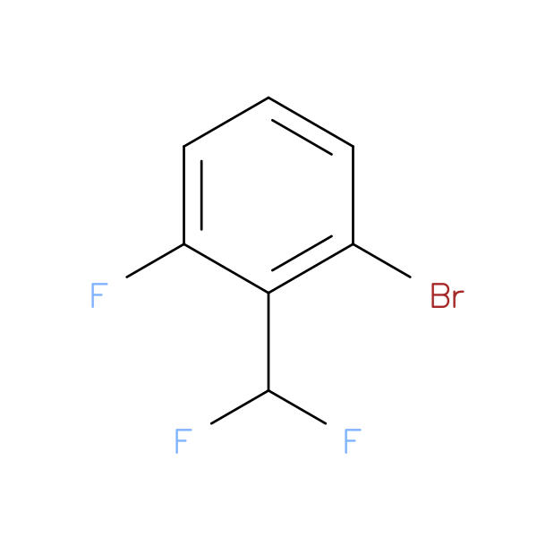 1-Bromo-2-difluoromethyl-3-fluorobenzene
