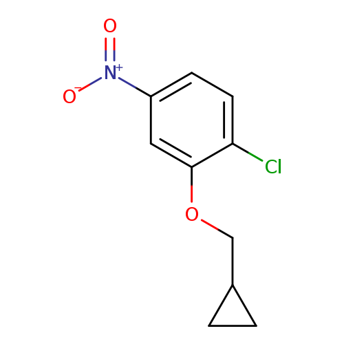 1-Chloro-2-(cyclopropylmethoxy)-4-nitrobenzene
