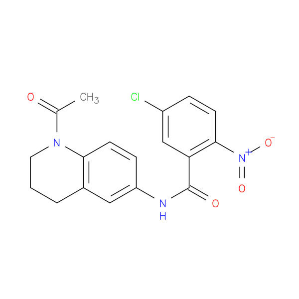 N-(1-acetyl-1,2,3,4-tetrahydroquinolin-6-yl)-5-chloro-2-nitrobenzamide