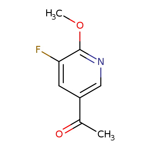 1-(5-Fluoro-6-methoxypyridin-3-yl)ethanone