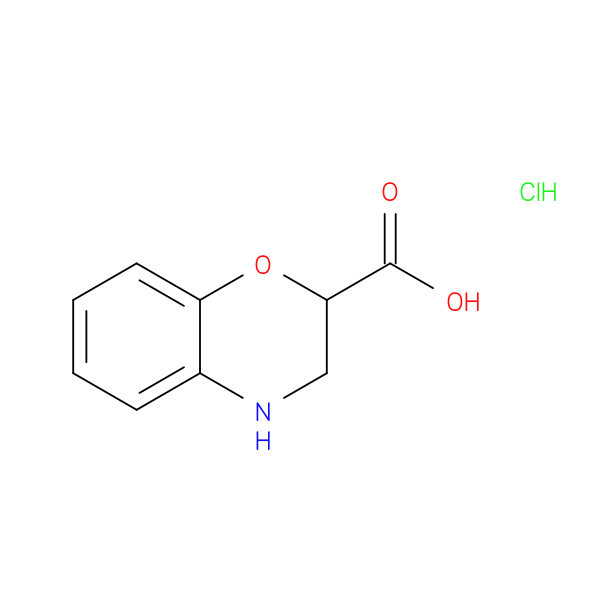 3,4-dihydro-2H-1,4-benzoxazine-2-carboxylic acid hydrochloride