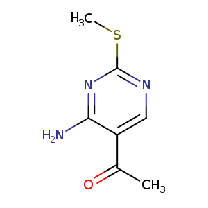 1-(4-Amino-2-methylsulfanyl-pyrimidin-5-yl)-ethanone