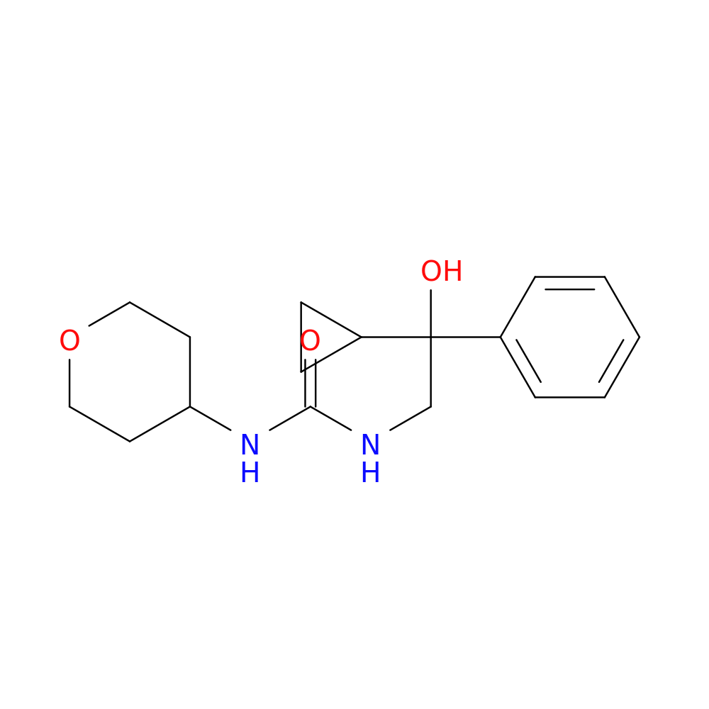 3-(2-cyclopropyl-2-hydroxy-2-phenylethyl)-1-(oxan-4-yl)urea