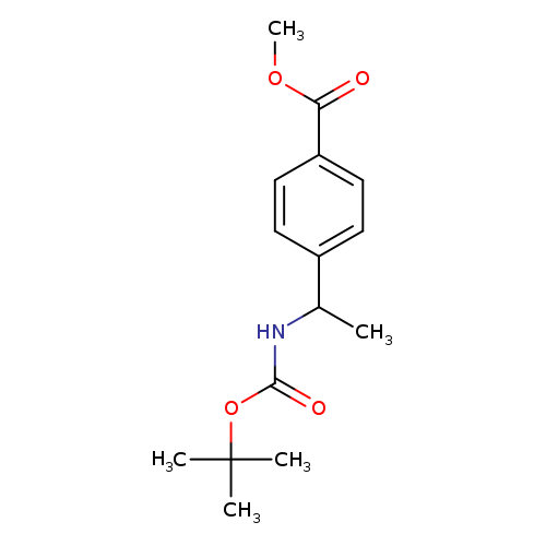 methyl 4-(1-(tert-butoxycarbonyl)ethyl)benzoate