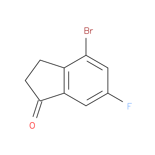 4-Bromo-6-fluoro-2,3-dihydro-1H-inden-1-one