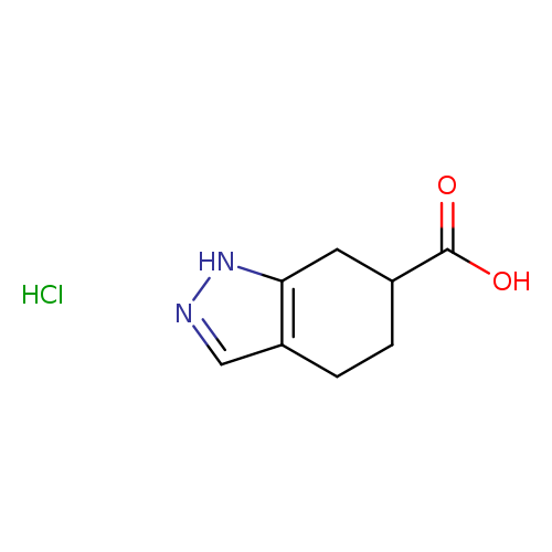 4,5,6,7-tetrahydro-1H-indazole-6-carboxylicacidhydrochloride