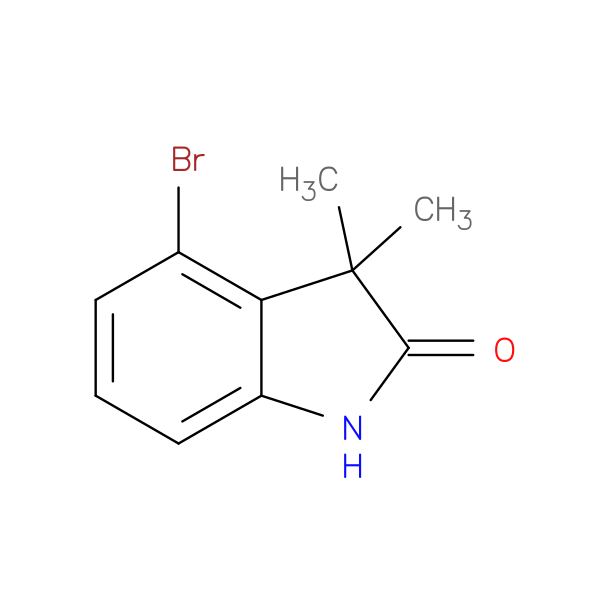 2H-Indol-2-one, 4-bromo-1,3-dihydro-3,3-dimethyl-