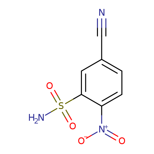 5-cyano-2-nitrobenzene-1-sulfonamide