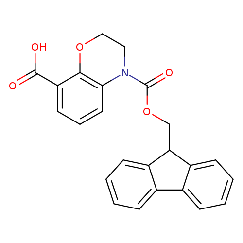 4-{[(9H-fluoren-9-yl)methoxy]carbonyl}-3,4-dihydro-2H-1,4-benzoxazine-8-carboxylicacid