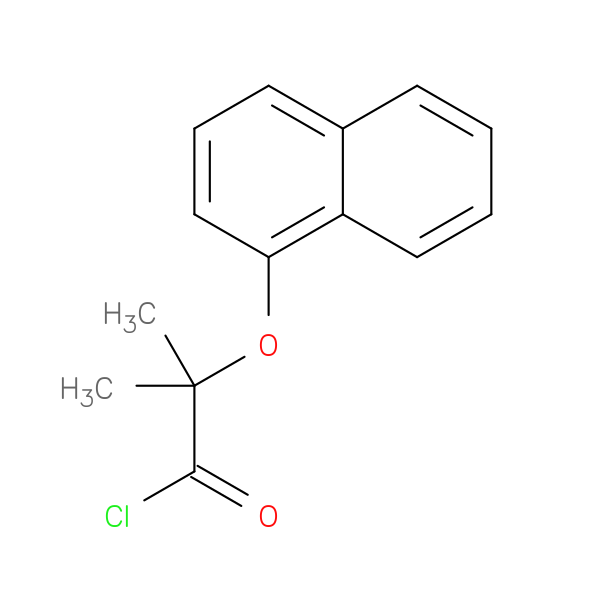 2-Methyl-2-(1-naphthyloxy)propanoyl chloride