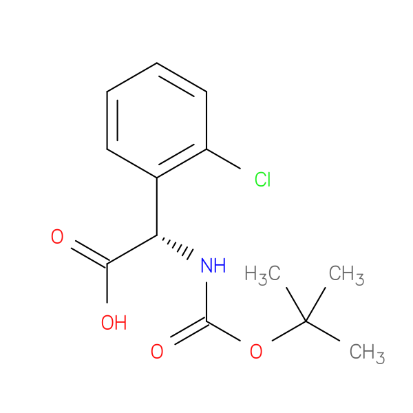 (S)-2-((tert-Butoxycarbonyl)amino)-2-(2-chlorophenyl)acetic acid