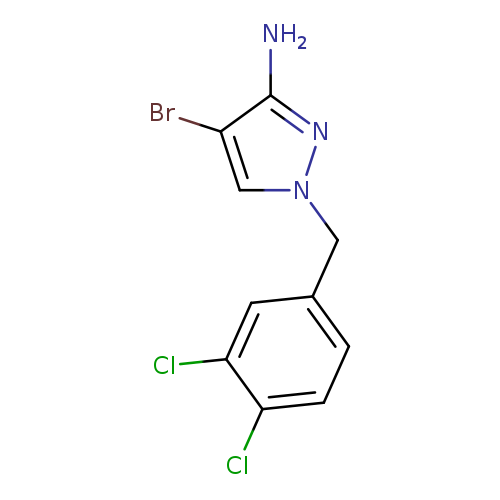 4-Bromo-1-(3,4-dichlorobenzyl)-1h-pyrazol-3-amine